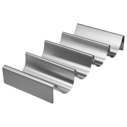 TOPBATHY Edelstahl Taco Halter FüR Burritos Und Pfannkuchen - Stabiler StäNder FüR Familienfeiern Grillabende Und Zuhause 25 cm X 12 cm X 4 cm TOPBATHY Edelstahl Taco Halter FüR Burritos Und Pfannkuchen - Stabiler StäNder FüR Familienfeiern Grillabende Und Zuhause 25 cm X 12 cm X 4 cm von TOPBATHY