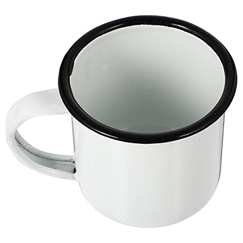 TOPBATHY Emaille Tasse 1PCS Emaille Camping Becher Bunt Metall Camping- Becher mit Kleinen Klassischer Look Tee Tasse Wassertrink- Trinkbecher für Heimnutzung//Party Camping Camping Geschirr TOPBATHY Emaille Tasse 1PCS Emaille Camping Becher Bunt Metall Camping- Becher mit Kleinen Klassischer Look Tee Tasse Wassertrink- Trinkbecher für Heimnutzung//Party Camping Camping Geschirr von TOPBATHY