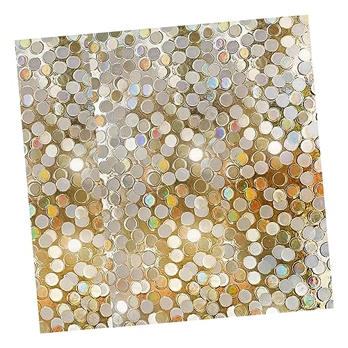 TOPBATHY Fensterfolie Statische Fensteraufkleber Glas 3d Fenstergitter von TOPBATHY