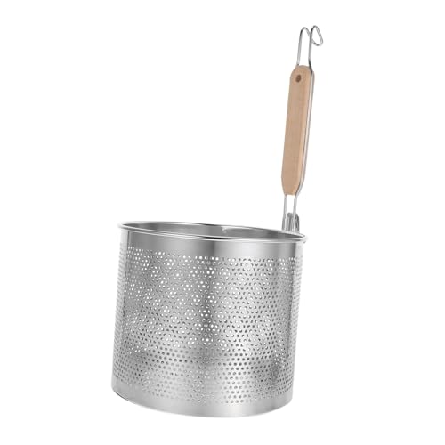 TOPBATHY Geschirr Nudelsieb Mit Griff Nudelsieb Feinmaschiges Sieb Metallnetzsieb Siebe Für Die Küche Sieb Aus Metall Spaghetti-sieb Edelstahlsieb Mit Griff Mesh-sieb Küchensieb Silber Holz TOPBATHY Geschirr Nudelsieb Mit Griff Nudelsieb Feinmaschiges Sieb Metallnetzsieb Siebe Für Die Küche Sieb Aus Metall Spaghetti-sieb Edelstahlsieb Mit Griff Mesh-sieb Küchensieb Silber Holz von TOPBATHY