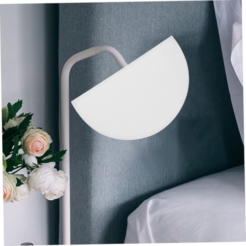 TOPBATHY Halbrunder Lampenschirm aus Strapazierfähigem Stoff Leicht Formstabil Abnehmbar für Tischlampen Stehlampen Kronleuchter für Schlafzimmer Wohnzimmer Hotel und Vielseitige von TOPBATHY