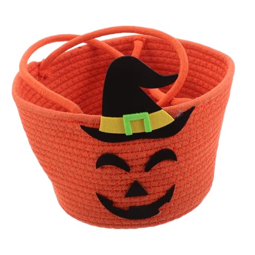 TOPBATHY Halloween -süßigkeitsbeutel Halloween-süßigkeitshalter Eimer Für Süßigkeiten Süßigkeitenbeutel Orange Baumwollseil TOPBATHY Halloween -süßigkeitsbeutel Halloween-süßigkeitshalter Eimer Für Süßigkeiten Süßigkeitenbeutel Orange Baumwollseil von TOPBATHY