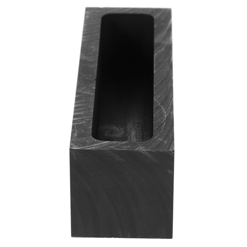 TOPBATHY Hochdichte Kohlenstoff Schmelzform Gussform für Metallgießen Rechteckige Ingotform Präzise Verarbeitet Hitzebeständig Langlebig für Kupferschmelze von TOPBATHY