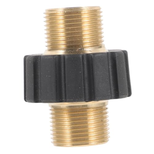 TOPBATHY Hochdruck Waschdüsen Adapter Außengewinde Robust Dicht für Gartenschlauch Autowaschgerät Kompatibel Langlebig Präzise Passform von TOPBATHY