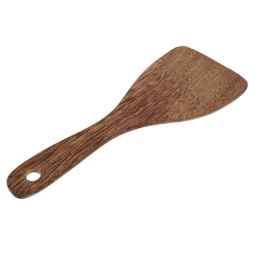 TOPBATHY Holz Reislöffel Kochlöffel Holzspatel Schonend für Antihaftbeschichtete Töpfe Leicht Ergonomisch für Reis Kochen und Salate Küchenutensil aus Robustem Holz TOPBATHY Holz Reislöffel Kochlöffel Holzspatel Schonend für Antihaftbeschichtete Töpfe Leicht Ergonomisch für Reis Kochen und Salate Küchenutensil aus Robustem Holz von TOPBATHY