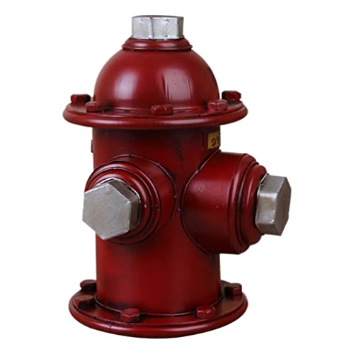 TOPBATHY Hunde-Feuer-Hydrant-Statue Garten Feuer Hydrant Figuren Vintage Feuerhydrant Welpe Pee Training Post für Outdoor Hof Rasen Dekoration von TOPBATHY