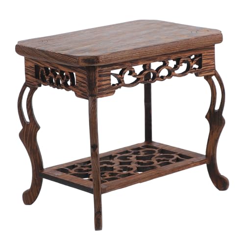 TOPBATHY Holzständer Für Bonsai Und Pflanzen Chinesischer Dekorationssockel Aus Massivem Holz Vielseitiges Blumenregal Für Innen Kunsthandwerk Mit Feiner Schnitzerei Für Bürodekoration TOPBATHY Holzständer Für Bonsai Und Pflanzen Chinesischer Dekorationssockel Aus Massivem Holz Vielseitiges Blumenregal Für Innen Kunsthandwerk Mit Feiner Schnitzerei Für Bürodekoration von TOPBATHY