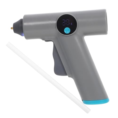 TOPBATHY Kabelgebundene Heißklebepistole mit Digitalen Temperatureinstellungen und Wiederaufladbarem Akku Heißklebesticks für Diy Projekte Heimreparaturen und Kreative Bastelarbeiten TOPBATHY Kabelgebundene Heißklebepistole mit Digitalen Temperatureinstellungen und Wiederaufladbarem Akku Heißklebesticks für Diy Projekte Heimreparaturen und Kreative Bastelarbeiten von TOPBATHY