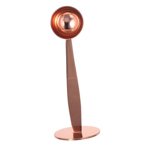 TOPBATHY Kaffeelöffel mit Tamper Multifunktionaler Löffel für Bohnen und Milchpulver Doppelfunktionsdesign Kompakt und Elegant für Jede TOPBATHY Kaffeelöffel mit Tamper Multifunktionaler Löffel für Bohnen und Milchpulver Doppelfunktionsdesign Kompakt und Elegant für Jede von TOPBATHY