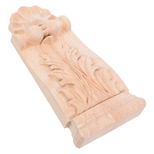 TOPBATHY Kapitell aus geschnitztem Holz Eckleiste Möbelapplikationen Vintage Konsolen Auflagen für Möbel Ecken Konsolen römische Konsolen Europäische Konsolen Geschnitzte Konsolen Khaki TOPBATHY Kapitell aus geschnitztem Holz Eckleiste Möbelapplikationen Vintage Konsolen Auflagen für Möbel Ecken Konsolen römische Konsolen Europäische Konsolen Geschnitzte Konsolen Khaki von TOPBATHY