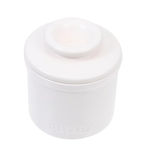 TOPBATHY Keramischer Butterbehälter mit Deckel Praktischer Aufbewahrungstopf für Butter und Käse für Küche Einfach zu Reinigen Zuverlässiger Dichtung für Optimale Frische TOPBATHY Keramischer Butterbehälter mit Deckel Praktischer Aufbewahrungstopf für Butter und Käse für Küche Einfach zu Reinigen Zuverlässiger Dichtung für Optimale Frische von TOPBATHY