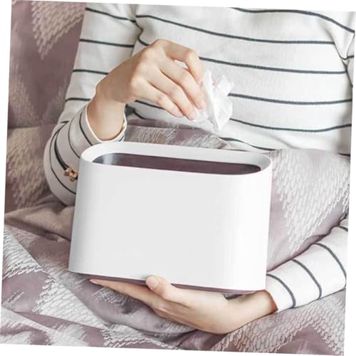TOPBATHY Kleiner Desktop Mülleimer aus Stabilem Kunststoff Kompakter Mini Abfallbehälter für Schreibtisch und Büro Vielseitiger Tischabfallkorb für Papier Verpackungen und Krümel Weiß TOPBATHY Kleiner Desktop Mülleimer aus Stabilem Kunststoff Kompakter Mini Abfallbehälter für Schreibtisch und Büro Vielseitiger Tischabfallkorb für Papier Verpackungen und Krümel Weiß von TOPBATHY