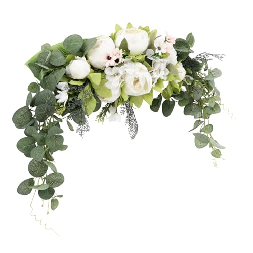 TOPBATHY Künstliche Pfingstrosen Wanddekoration Weiß Mehrzweck Tür Tischdeko für Wohnraum Hochzeit Party Naturgetreue Blume mit Feiner Verarbeitung und Leichtem Design TOPBATHY Künstliche Pfingstrosen Wanddekoration Weiß Mehrzweck Tür Tischdeko für Wohnraum Hochzeit Party Naturgetreue Blume mit Feiner Verarbeitung und Leichtem Design von TOPBATHY
