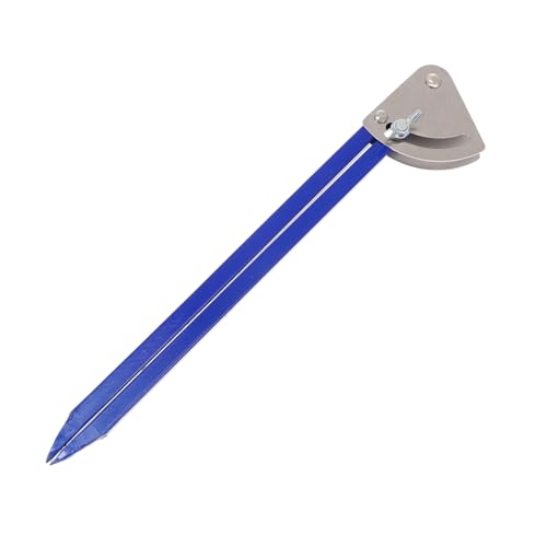 TOPBATHY Legierter Präziser Langlebiger Runder Anreißzirkel für Holzbearbeitung Kompakt und Leicht für Heimwerker Exakte von TOPBATHY