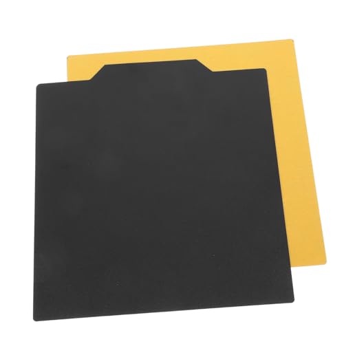 TOPBATHY Magnetisches Plattformklebeband für Drucker Schwarz Flexibles Blasenfreies Sticker zur Einfachen Anwendung Heizbetten und Glasoberflächen Doppelseitiger Nutzung von TOPBATHY