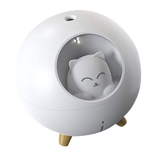 TOPBATHY Mini Luftbefeuchter USB Aroma Diffuser für Zuhause und Büro Tragbar Leise zur Befeuchtung und Aromatisierung aus Hochwertigem Material Kompaktes Design Aufzuladen von TOPBATHY
