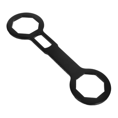 TOPBATHY Motorcycle Shock Absorber Spanner Wrench Stahl Werkzeug für Sichere Handhabung Komfortable Oberfläche Passend für Motorrad Gabel Reparatur von TOPBATHY