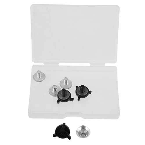 TOPBATHY Motorrad Helm Visier Schrauben Metall Schrauben Ersatzteile für Dirt Bike Helme Langlebig Einfache Montage Passend Robustes Zubehör für Offroad Helme von TOPBATHY