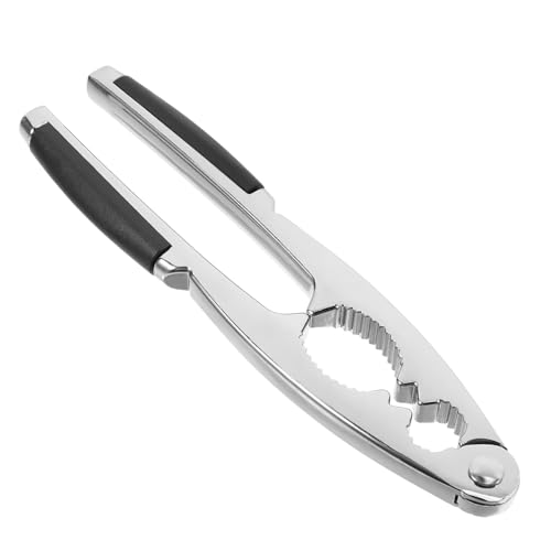 TOPBATHY Multifunktionaler Nussöffner aus Zinklegierung mit Rutschfesten Gummigriffen Robuster Walnuss Pekannussöffner für Meeresfrüchte Hummer und Krabbenschalen Langlebiges TOPBATHY Multifunktionaler Nussöffner aus Zinklegierung mit Rutschfesten Gummigriffen Robuster Walnuss Pekannussöffner für Meeresfrüchte Hummer und Krabbenschalen Langlebiges von TOPBATHY