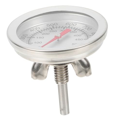 TOPBATHY Edelstahl BBQ Temperaturmesser Für Grill Und Backofen Doppel Thermometer Für Präzise Temperaturmessung Ideal Für Fleisch Braten Und Backen Hitzebeständig Bis 300°C TOPBATHY Edelstahl BBQ Temperaturmesser Für Grill Und Backofen Doppel Thermometer Für Präzise Temperaturmessung Ideal Für Fleisch Braten Und Backen Hitzebeständig Bis 300°C von TOPBATHY