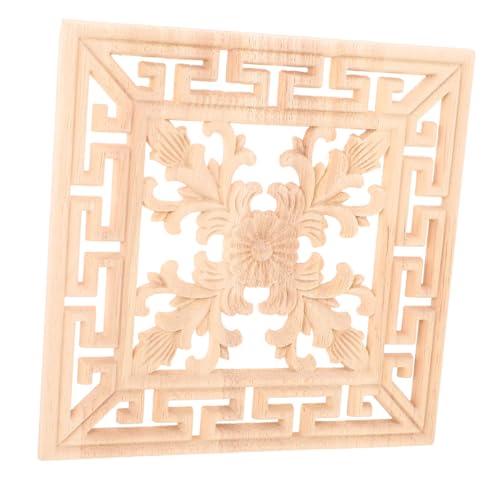 TOPBATHY Holzapplikationen Für Schranktüren Geschnitzte Onlays Aus Massivholz Unbemalte Möbeldekoration Für DIY-wandschranktür Und Bettmöbeldekoration TOPBATHY Holzapplikationen Für Schranktüren Geschnitzte Onlays Aus Massivholz Unbemalte Möbeldekoration Für DIY-wandschranktür Und Bettmöbeldekoration von TOPBATHY