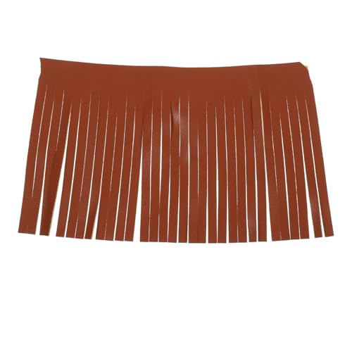 TOPBATHY Quaste Lederquasten Fransen Motorrad Trittbrett Quaste Motorrad Satteltaschen Motorrad Zubehör Fußpedal Quaste Motorrad Trittbrett Pu von TOPBATHY