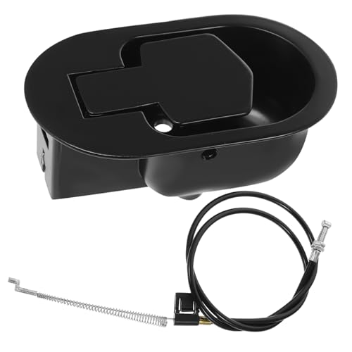 TOPBATHY Recliner Release Cable Aluminiumlegierung Schwarz Ersatzseil für Relaxsessel und Sofa Leicht Funktional Einfache Installation Langlebiges Sofa Zubehör von TOPBATHY