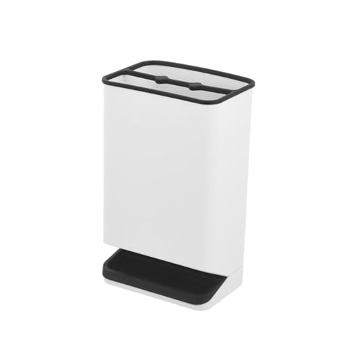 TOPBATHY Regenschirmständer mit Abnehmbarem Auffangbehälter Auslaufsicher Kippsicher für Lange und Kurze Regenschirme Kompakt Platzsparend Schwarzer Schirmhalter für Eingangsbereich und von TOPBATHY