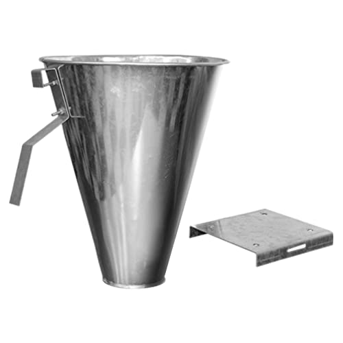 TOPBATHY Restraining Tilling Kill Processing Cones Stainless Steel Filter Duck Chicken Blood Trichter Farm Equipment for Geflügel Huhn Foul Birds von TOPBATHY