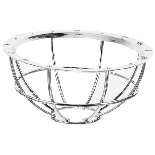 TOPBATHY Robuster Schutzkorb aus Eisen mit Eleganter Silberner Basis Einfache Montage Stoßfeste Rauchmelder Abdeckung für Wohn Geschäftsumgebungen TOPBATHY Robuster Schutzkorb aus Eisen mit Eleganter Silberner Basis Einfache Montage Stoßfeste Rauchmelder Abdeckung für Wohn Geschäftsumgebungen von TOPBATHY