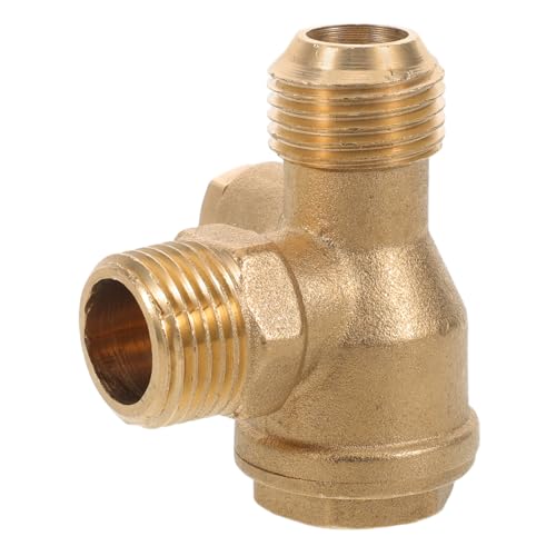TOPBATHY Rückschlagventil Kupfer Gewinde Luftkompressor Ersatzteil Hohe Dichtigkeit Energiesparend Industriequalität für Druckluftsysteme TOPBATHY Rückschlagventil Kupfer Gewinde Luftkompressor Ersatzteil Hohe Dichtigkeit Energiesparend Industriequalität für Druckluftsysteme von TOPBATHY