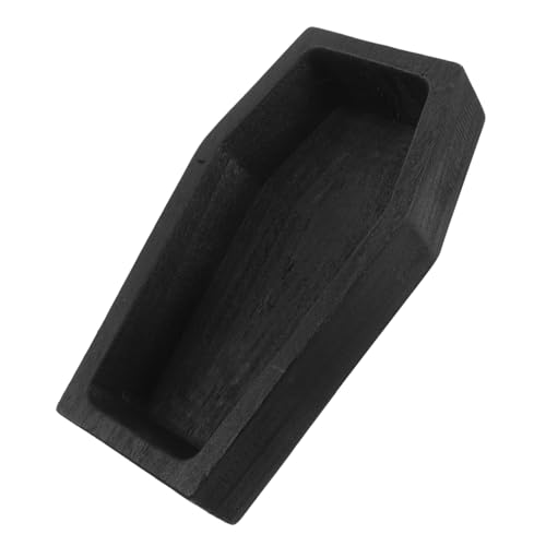 TOPBATHY Rustikales Holz Tablett Sargform Halloween Servierplatte für Snacks Obst Vorspeisen Vielseitiges Party Tablett Leicht und Robust für Festliches TOPBATHY Rustikales Holz Tablett Sargform Halloween Servierplatte für Snacks Obst Vorspeisen Vielseitiges Party Tablett Leicht und Robust für Festliches von TOPBATHY