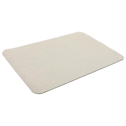 TOPBATHY Schnelltrocknende Diatomit Badematte rutschfeste Super Absorbierende Badvorleger für Badezimmer Eingang Natürlicher Kieselgur bodenmatte mit Anti rutsch Funktion für Erwachsene von TOPBATHY
