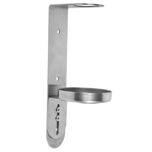 TOPBATHY Wandmontage Seifenspenderhalter Aus Ohne Bohren Selbstklebender Seifenflaschenspenderhalter Zur Badezimmerwandmontage Seifenpumpenflaschenspender Für Shampoo Und Seife von TOPBATHY