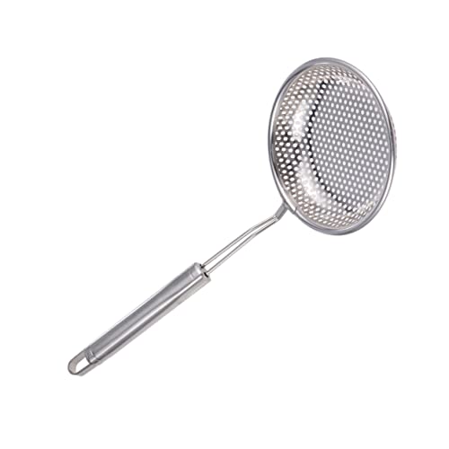 TOPBATHY Siebschaufel Edelstahllöffel Skimmer Kochen Sieb Aus Edelstahl Geschlitzte Skimmerkelle Schaumlöffel Flach Edelstahl Küchenfilterlöffel Sieb Kelle Fett Ölfilter Löffel Gittergewebe TOPBATHY Siebschaufel Edelstahllöffel Skimmer Kochen Sieb Aus Edelstahl Geschlitzte Skimmerkelle Schaumlöffel Flach Edelstahl Küchenfilterlöffel Sieb Kelle Fett Ölfilter Löffel Gittergewebe von TOPBATHY