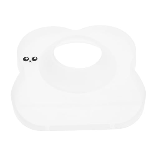 TOPBATHY Silikon Wasserhahn Spritzschutz Matte mit Abtropffunktion Transparenter Splash Guard und Drainagematte für Küchenspüle und Badezimmer Multifunktionaler Wasserhahnmatte Schutz für von TOPBATHY