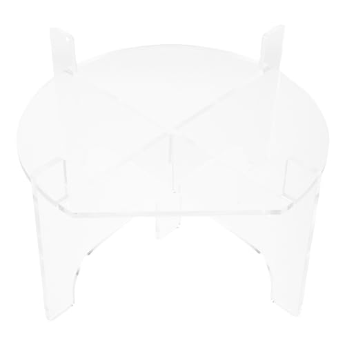 TOPBATHY Spenderbasis Untersetzerhalter rund Fußballhalter-Display Getränkespender Ständer für Trinkgläser Hutaufbewahrung für Baseballmützen Spender für Eisgetränke Acryl Transparent TOPBATHY Spenderbasis Untersetzerhalter rund Fußballhalter-Display Getränkespender Ständer für Trinkgläser Hutaufbewahrung für Baseballmützen Spender für Eisgetränke Acryl Transparent von TOPBATHY