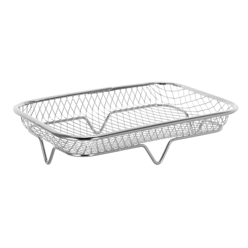 TOPBATHY Stapelbares Luftfritteusen Gestell aus Vielseitiges Dämpf und Grillzubehör für Effizientes Kochen Platzsparend für Kleine Küchen von TOPBATHY