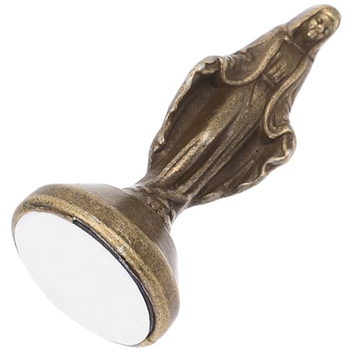 TOPBATHY Miniatur-krippenstatue 4 8 cm Messing Jungfrau Maria Religiöse Dekofigur Für Zuhause Schreibtisch Büro Auto von TOPBATHY