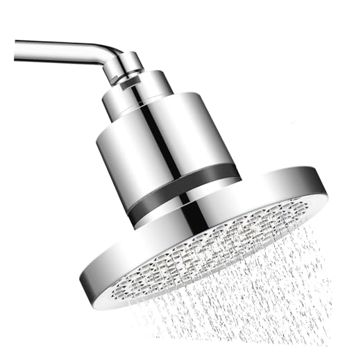 TOPBATHY Stufiger Duschfilter mit Hochdruck Runder Kopf Entfernbar Wasserenthärter für Hartes Wasser Chlorreduzierung Gefilterter Duschkopf für Badezimmer Verbesserte Wasserqualität TOPBATHY Stufiger Duschfilter mit Hochdruck Runder Kopf Entfernbar Wasserenthärter für Hartes Wasser Chlorreduzierung Gefilterter Duschkopf für Badezimmer Verbesserte Wasserqualität von TOPBATHY
