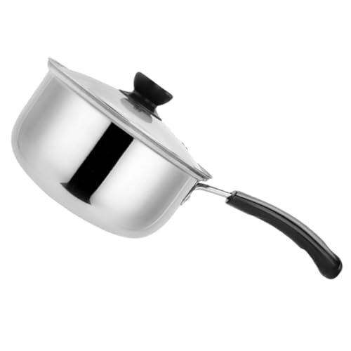 TOPBATHY Kochtöpfe Für Die Küche Hitzebeständiger Kochtopf Edelstahl-kochtopf Mit Deckel Induktionsherd Suppentopf von TOPBATHY