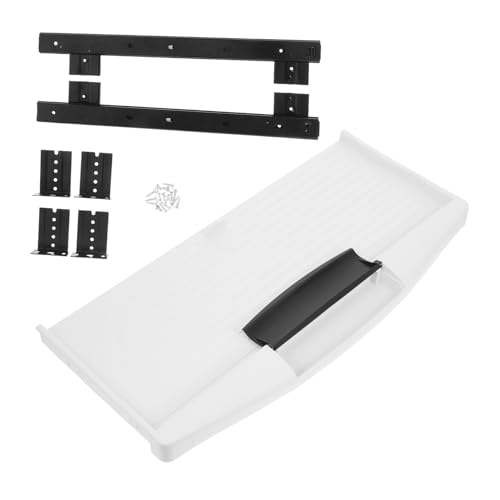 TOPBATHY Zubehör Für Stehpulte – Tastaturablage Unter Dem Schreibtisch Ausziehbarer Tastaturhalter Büro-schreibtischzubehör von TOPBATHY