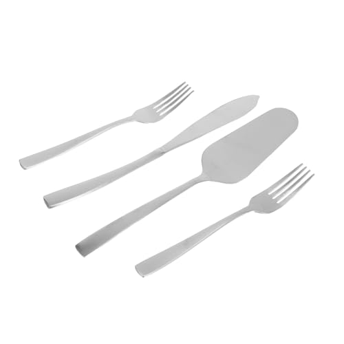 TOPBATHY Teiliges Edelstahl Backset mit Dessertgabeln und Kuchenheber Komfortable Quadratische Griffe Langlebig Leicht zu Reinigen für Backen Servieren bei Partys und Kuchenverkostungen TOPBATHY Teiliges Edelstahl Backset mit Dessertgabeln und Kuchenheber Komfortable Quadratische Griffe Langlebig Leicht zu Reinigen für Backen Servieren bei Partys und Kuchenverkostungen von TOPBATHY