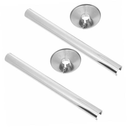 TOPBATHY Teiliges Heizkörperrohrabdeckungen Abs Clip Rohrmanschetten für Zentrale Heizsysteme Dekorative Abdeckungen für Badezimmer Wohnzimmer und Küchen von TOPBATHY