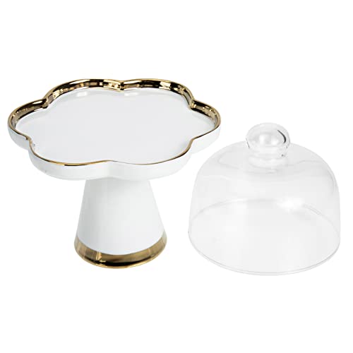 TOPBATHY Dessert Display Stand Hohe Fuß Kuchen Tablett Cupcake Snack Portion Für Hochzeit von TOPBATHY