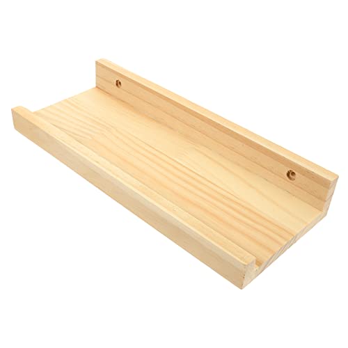 TOPBATHY Holz-wandregal Für Dekorative Wandgestaltung Kompakte Aufbewahrung Von Kleinigkeiten Geeignet Für Schlafzimmer Und Wohnzimmer von TOPBATHY