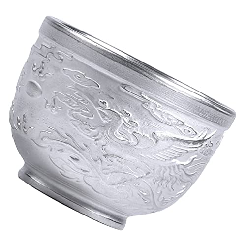 Teetasse Aus Vergoldetem Silber Traditionelle Japanische Teetassen Kleine Teetassen Elegante Tee- Becher. Keramische Kaffeetasse China Keramik Konzentrieren Vergoldeter Silberpokal von TOPBATHY