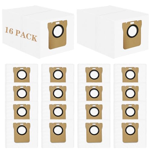 16 Stück Staubbeutel Kompatibel Mit Dreame L10s Ultra/L10 Ultra/L20 Ultra/S10 PLUS/S10 Pro Plus/S10 PRO/S20 PRO/X10, Zubehörset für Ersatzbeutel mit Großem Fassungsvermögen 16 Stück Staubbeutel Kompatibel Mit Dreame L10s Ultra/L10 Ultra/L20 Ultra/S10 PLUS/S10 Pro Plus/S10 PRO/S20 PRO/X10, Zubehörset für Ersatzbeutel mit Großem Fassungsvermögen von TOPBELIEF