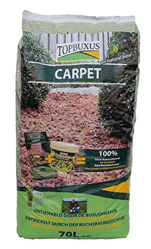 TOPBUXUS Carpet - 70L für 5m2 – Dekorative Vorbeugung gegen Buchsbaumsterben in Kombination Health-Mix von TOPBUXUS