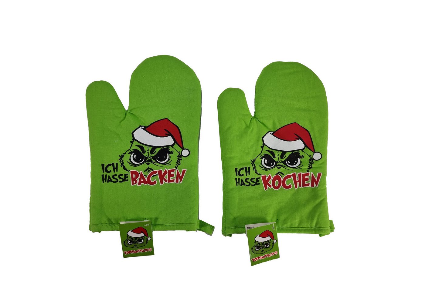 TOPCENT Topfhandschuhe Muffel-Topfhandschuh, Backhandschuhe Einheitsgröße 2er-Pack TOPCENT Topfhandschuhe Muffel-Topfhandschuh, Backhandschuhe Einheitsgröße 2er-Pack von TOPCENT